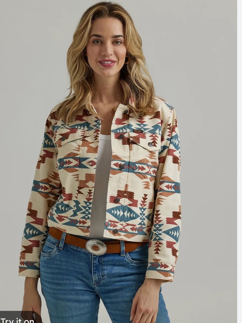 Wrangler Aztec Jean jacket
